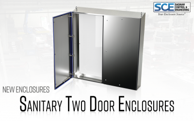 Sanitary Two Door Enclosures